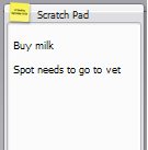 Scratch Pad