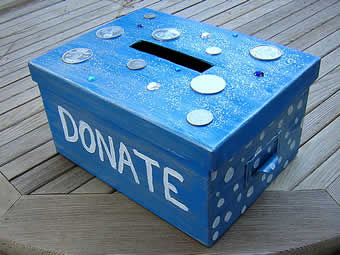 donation box